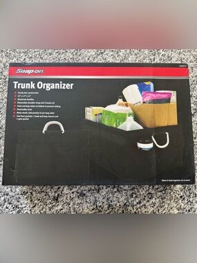 🔧 Snap-on Trunk Organizer / Tool Storage Bag